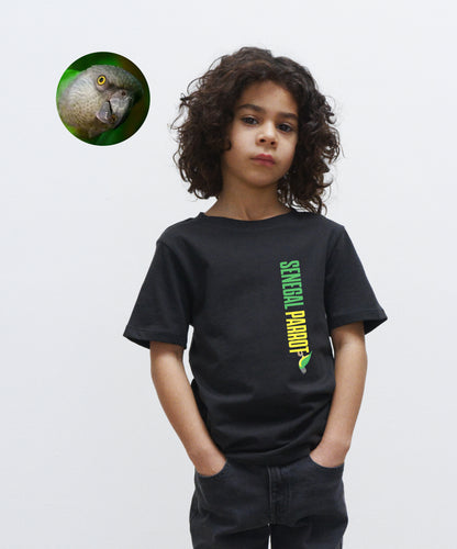 Senegal Parrot - Organic Kids T-shirt - Beakwings