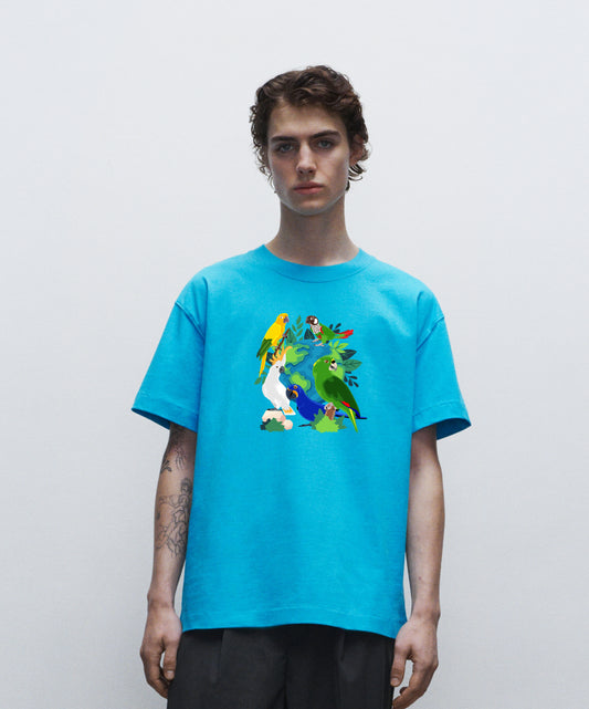 Earth Day - Organic Boxy  Men's T-Shirt