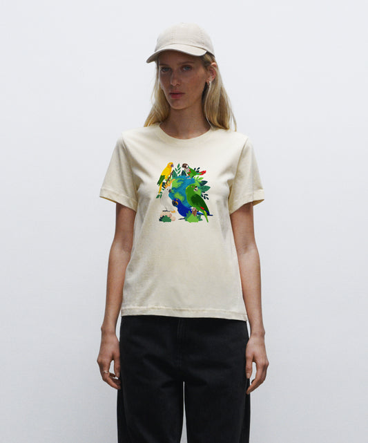 Earth Day - Organic Regular Women's T-Shirt - Beakwings