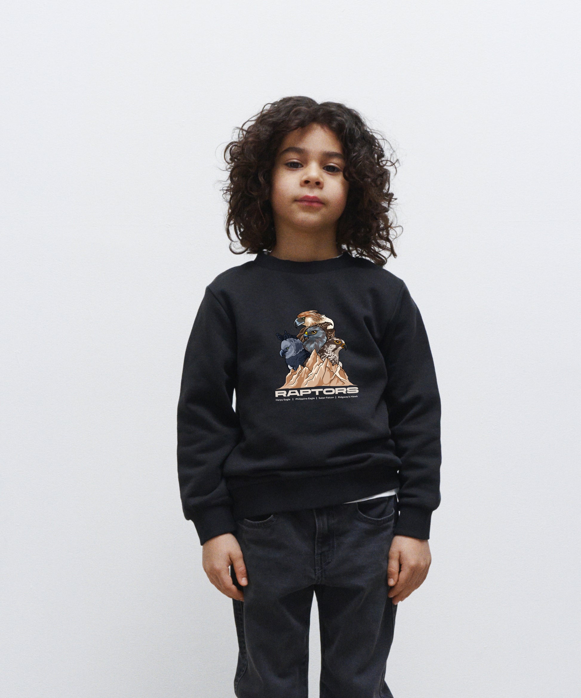 Raptors - Organic Kid's Sweatshirt - Beakwings