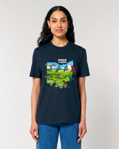 Birds of Ohio — Organic Cotton T-Shirt