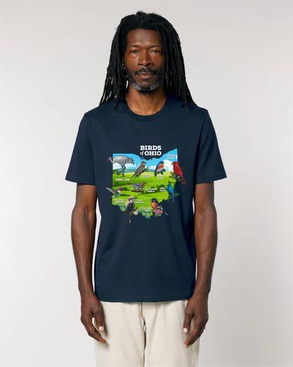 Birds of Ohio — Organic Cotton T-Shirt