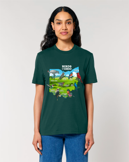 Birds of Ohio — Organic Cotton T-Shirt