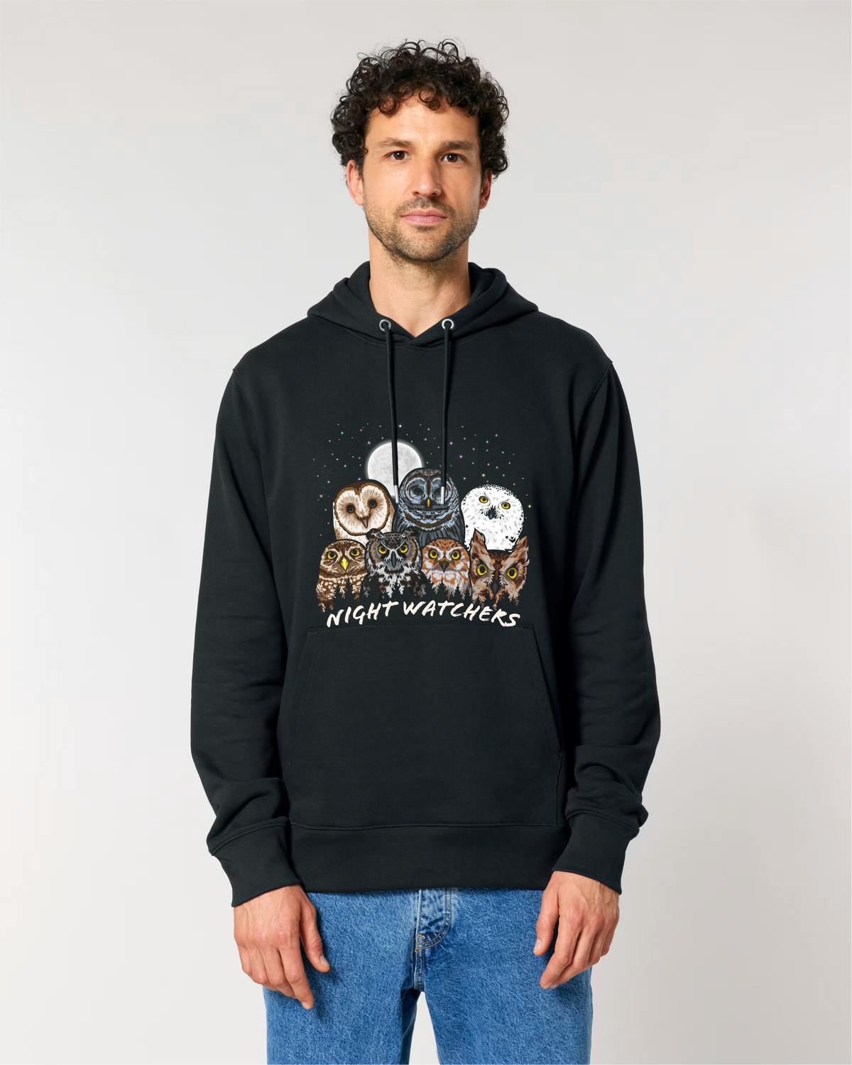 Owls of North America — Organic Cotton Blend Hoodie