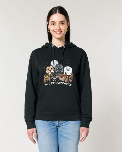 Owls of North America — Organic Cotton Blend Hoodie
