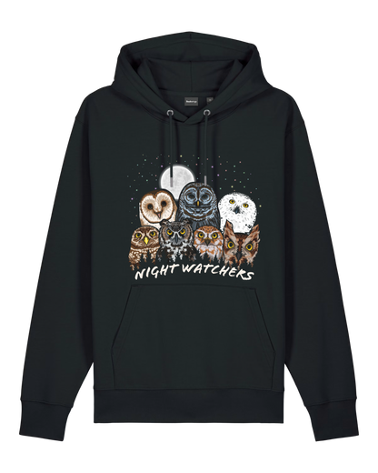 Owls of North America — Organic Cotton Blend Hoodie