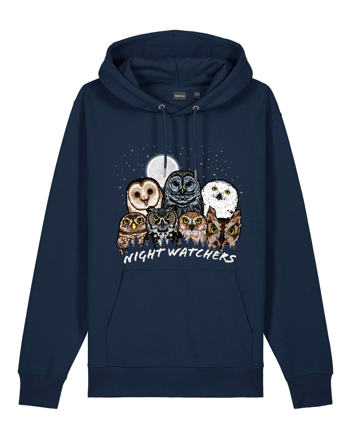 Owls of North America — Organic Cotton Blend Hoodie
