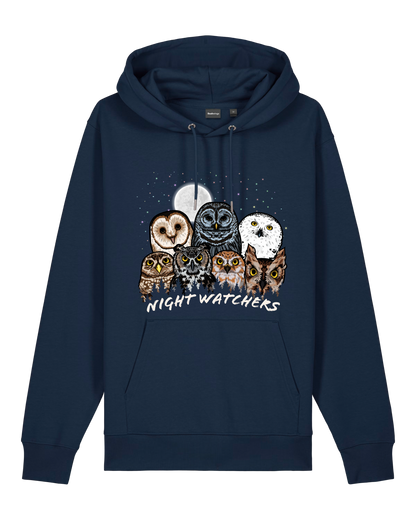 Owls of North America — Organic Cotton Blend Hoodie
