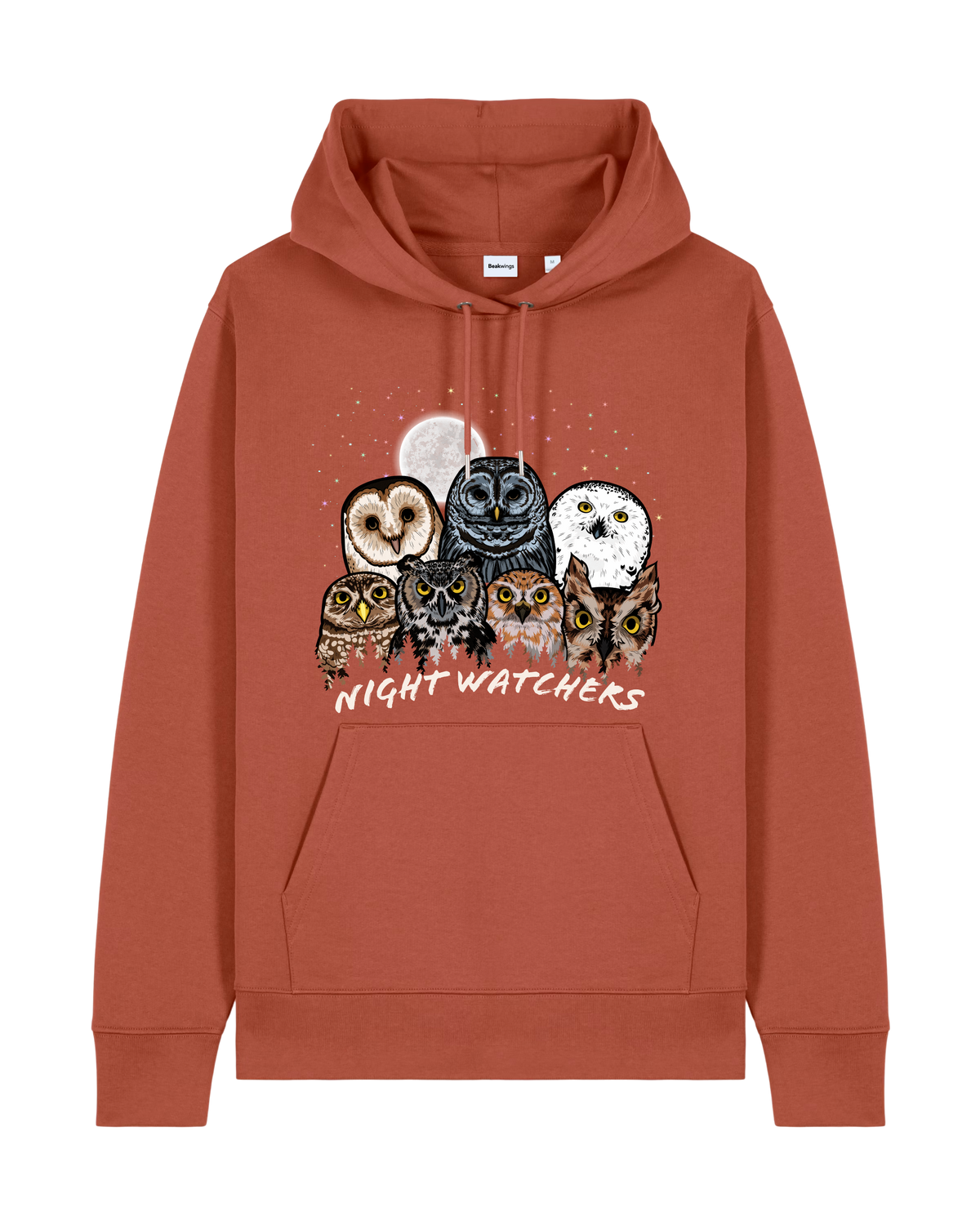 Owls of North America — Organic Cotton Blend Hoodie