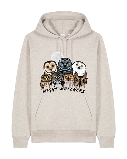 Owls of North America — Organic Cotton Blend Hoodie