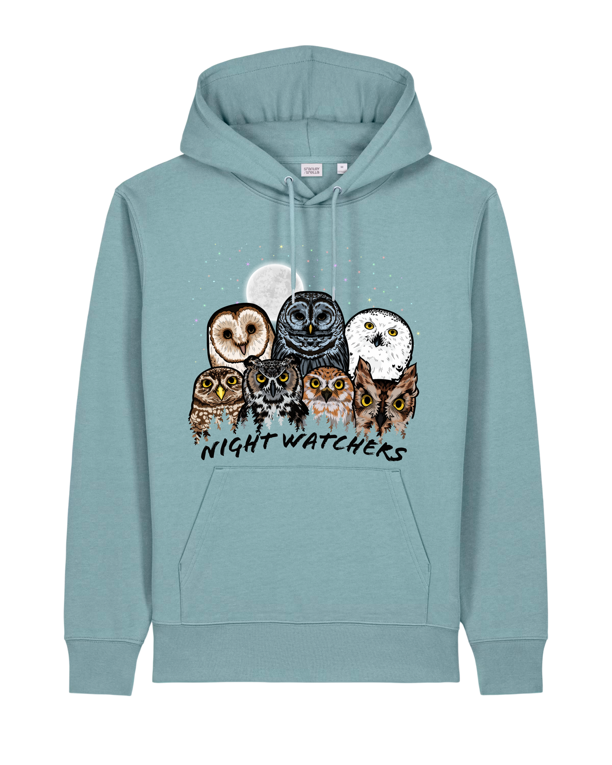 Owls of North America — Organic Cotton Blend Hoodie
