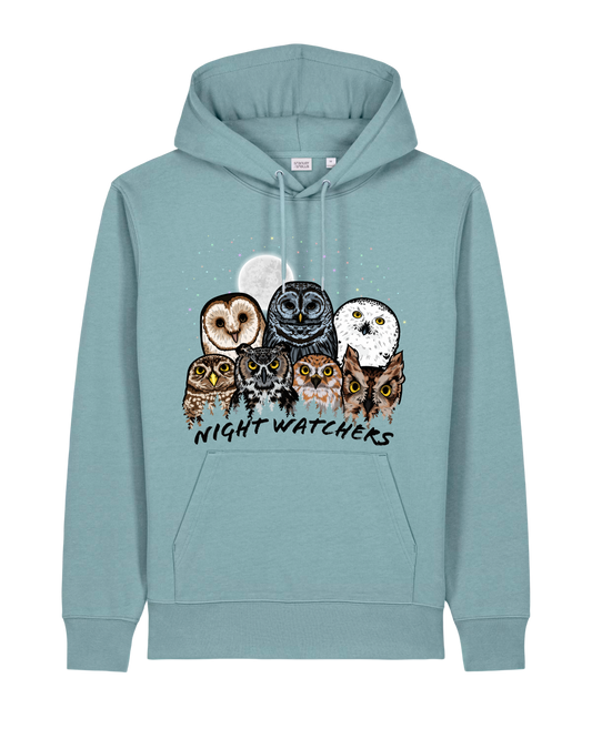 Owls of North America — Organic Cotton Blend Hoodie