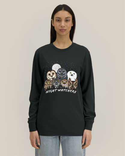 Owls of North America — Organic Cotton Long Sleeve