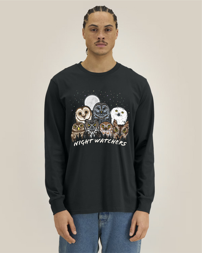 Owls of North America — Organic Cotton Long Sleeve