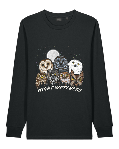 Owls of North America — Organic Cotton Long Sleeve