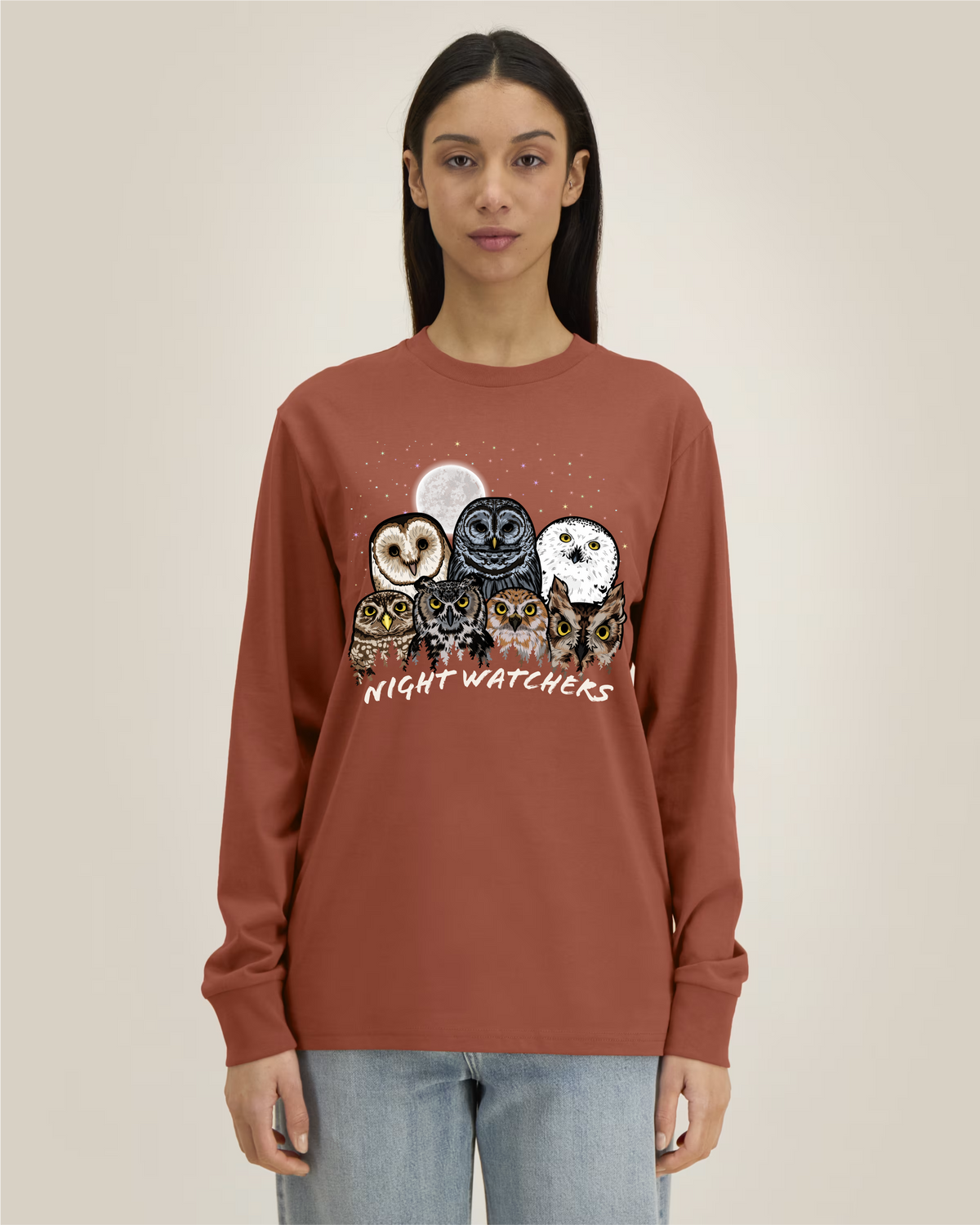 Owls of North America — Organic Cotton Long Sleeve
