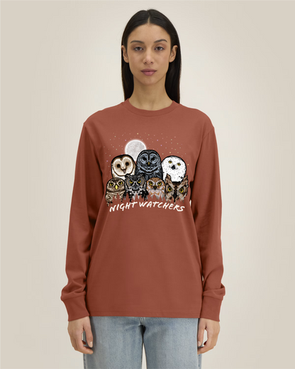 Owls of North America — Organic Cotton Long Sleeve