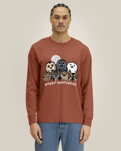 Owls of North America — Organic Cotton Long Sleeve