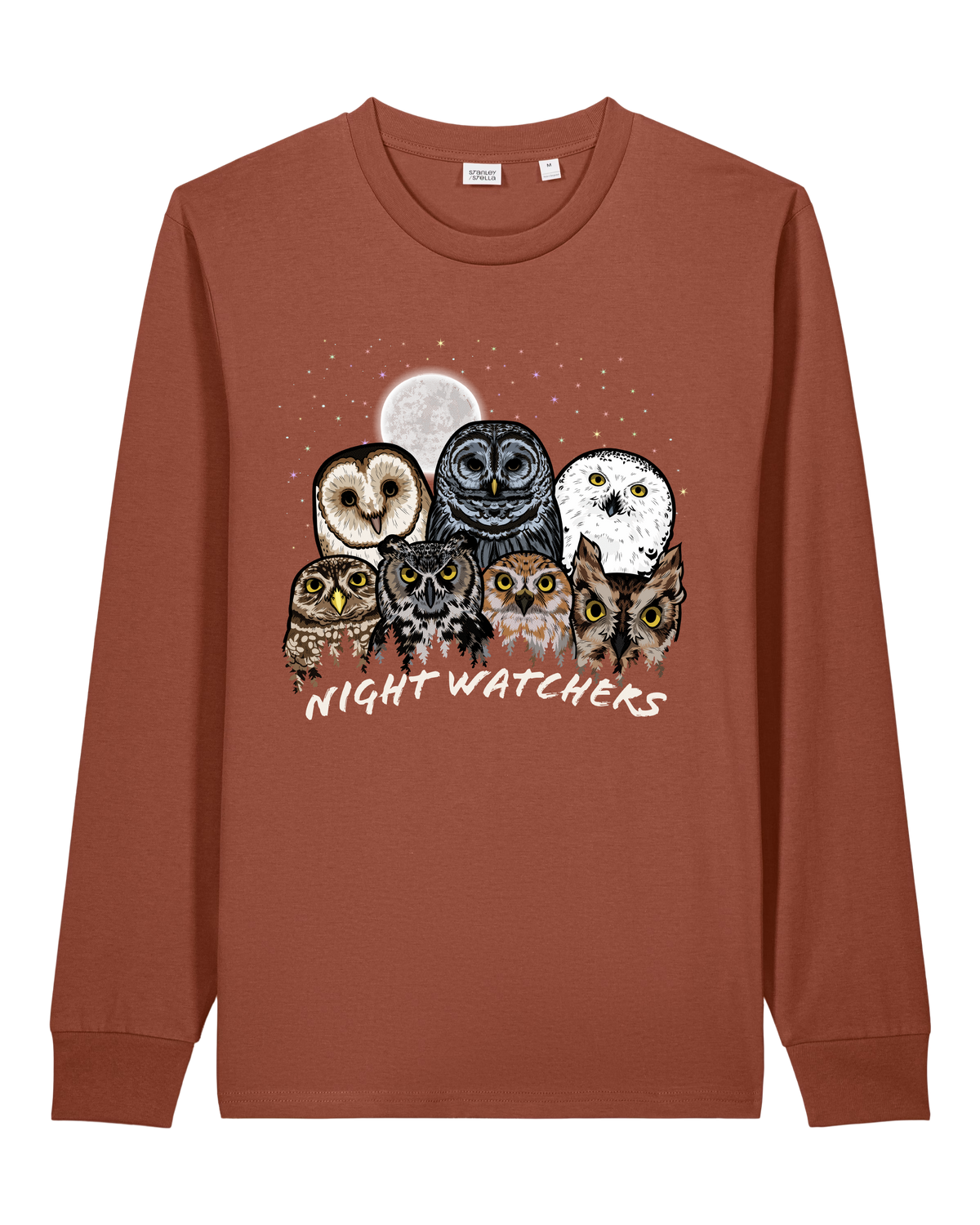 Owls of North America — Organic Cotton Long Sleeve