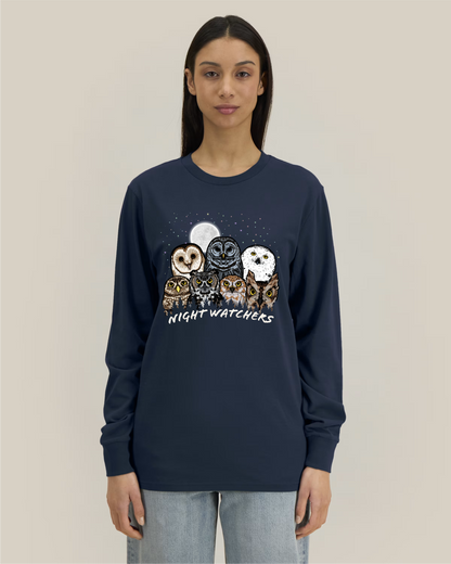 Owls of North America — Organic Cotton Long Sleeve