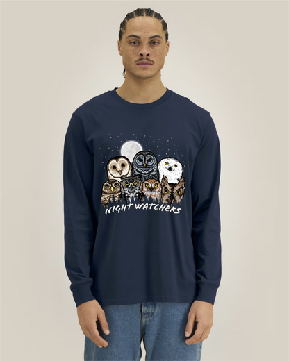 Owls of North America — Organic Cotton Long Sleeve