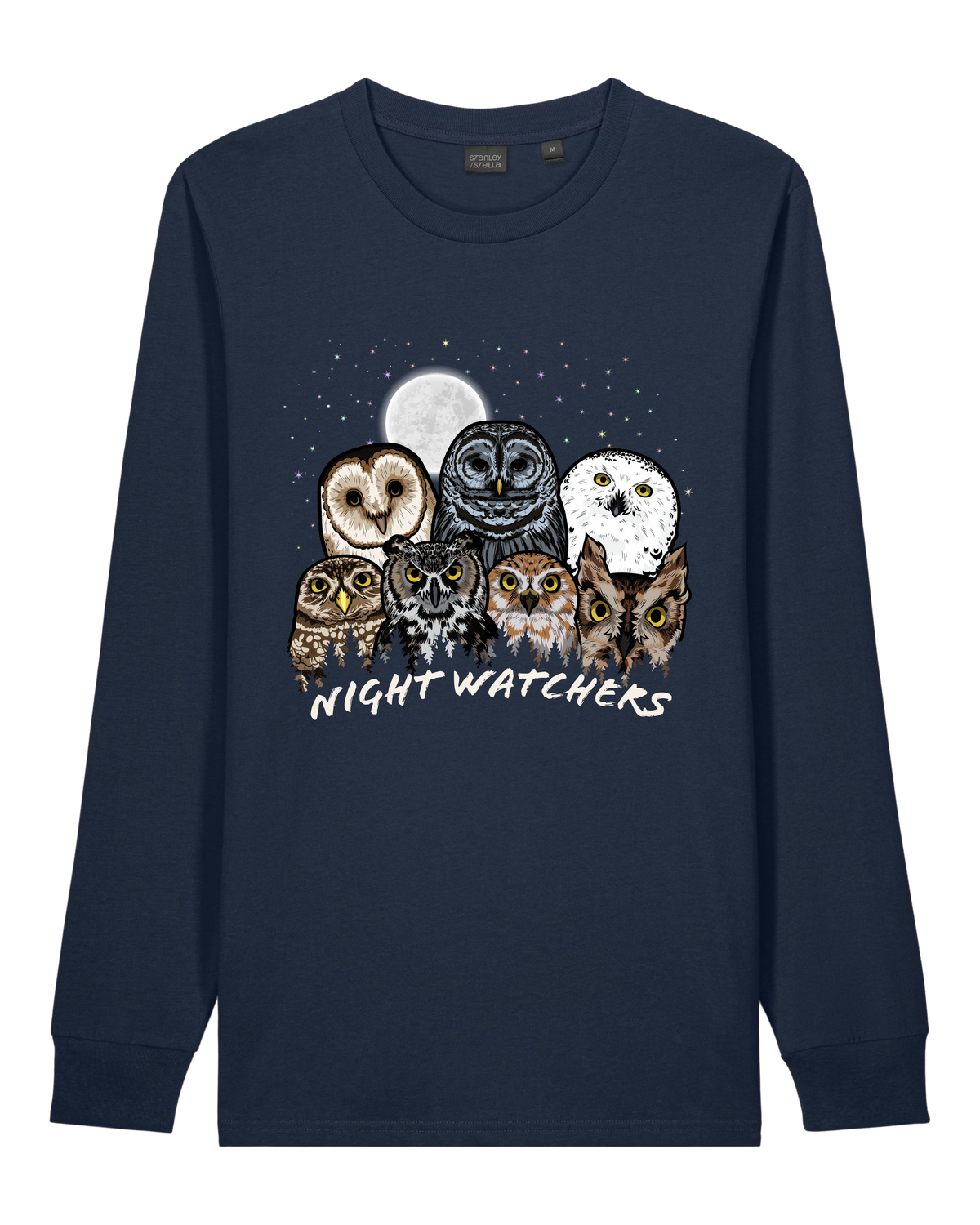 Owls of North America — Organic Cotton Long Sleeve