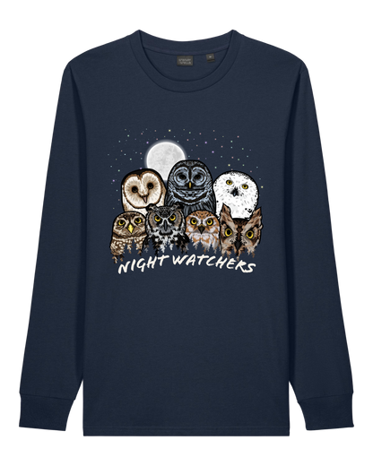 Owls of North America — Organic Cotton Long Sleeve