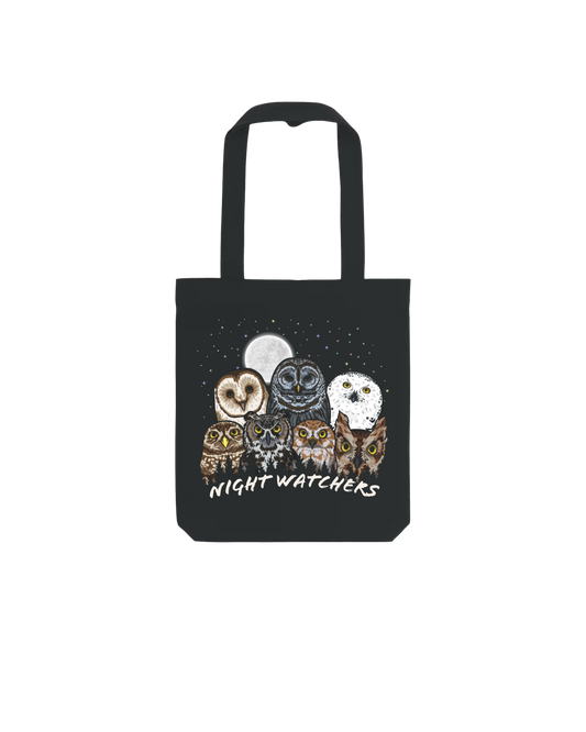 Owls of North America — Recycled Cotton Tote