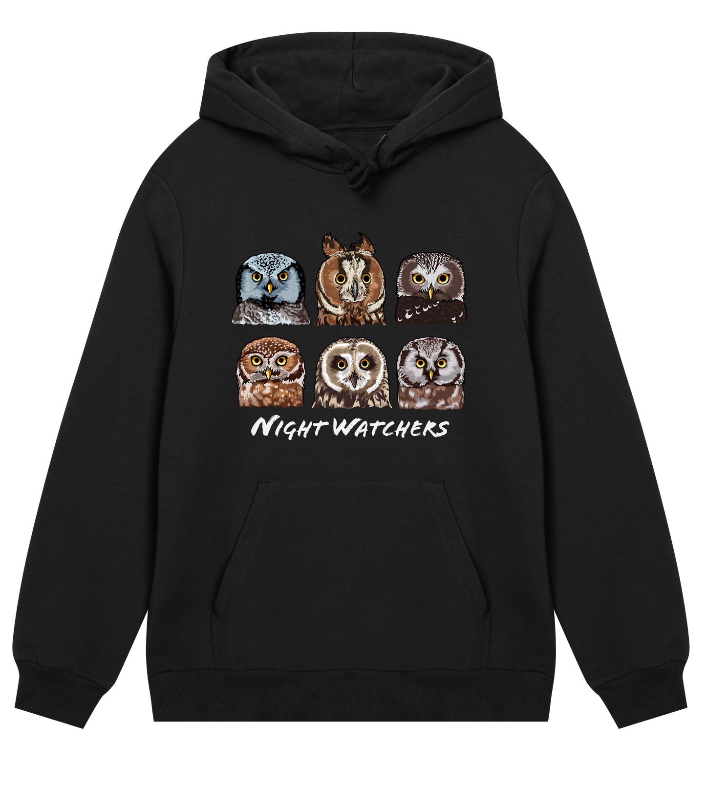 Night Watchers - Organic Regular Men's Hoodie - Beakwings