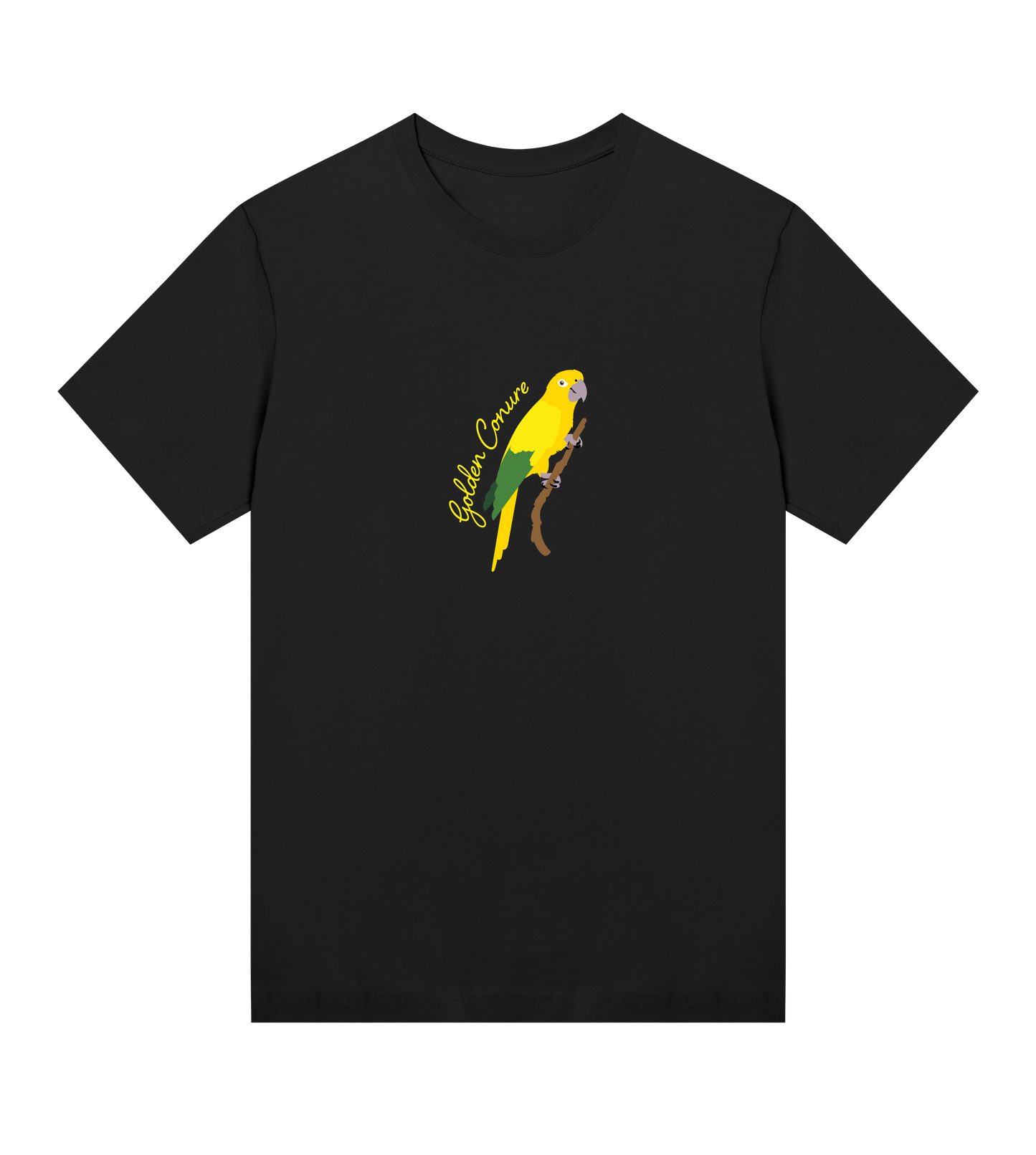 Golden Conure - Organic Women's T-shirt - Beakwings