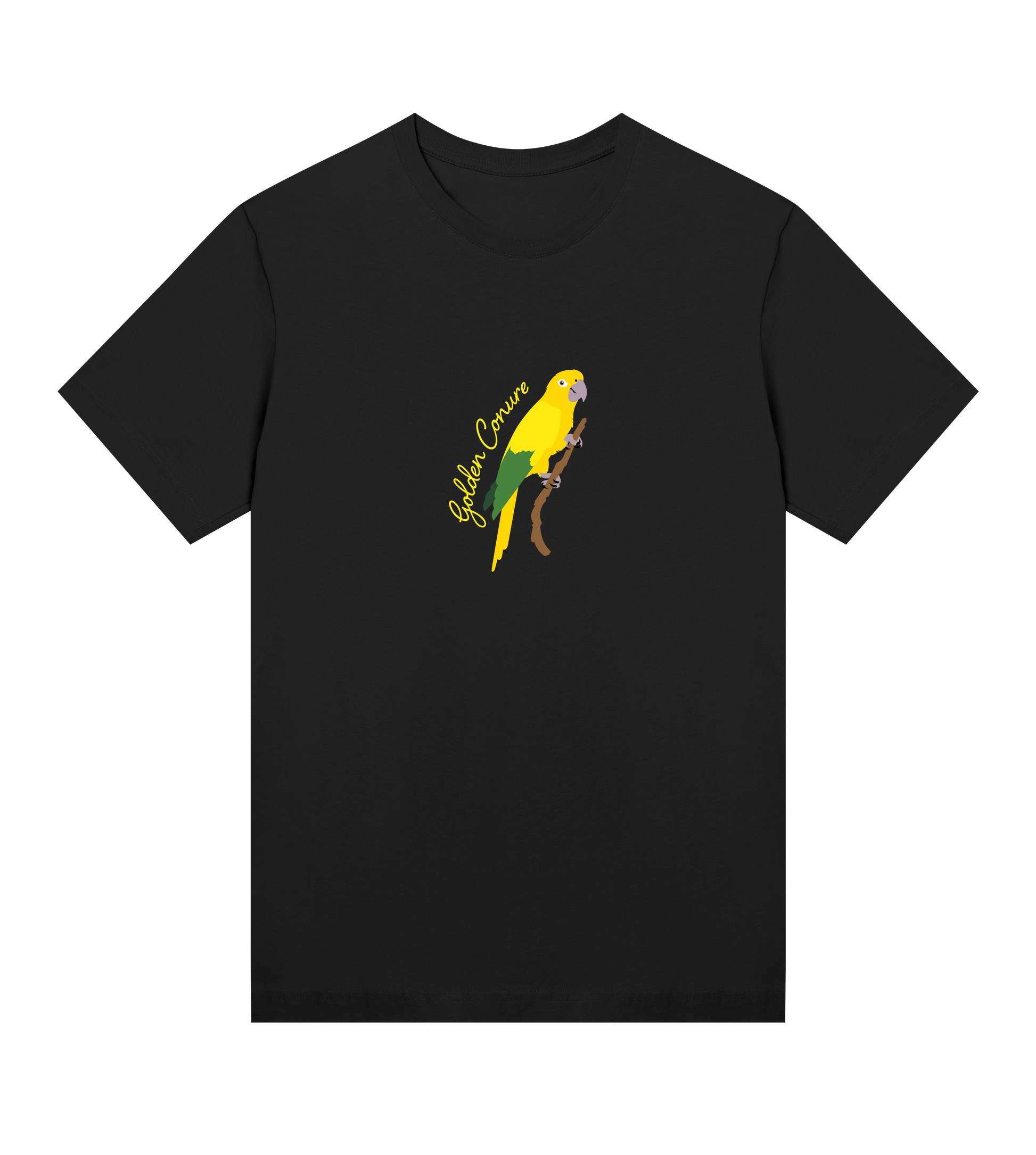 Golden Conure - Organic Women's T-shirt - Beakwings