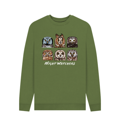 Khaki Printed Sweater