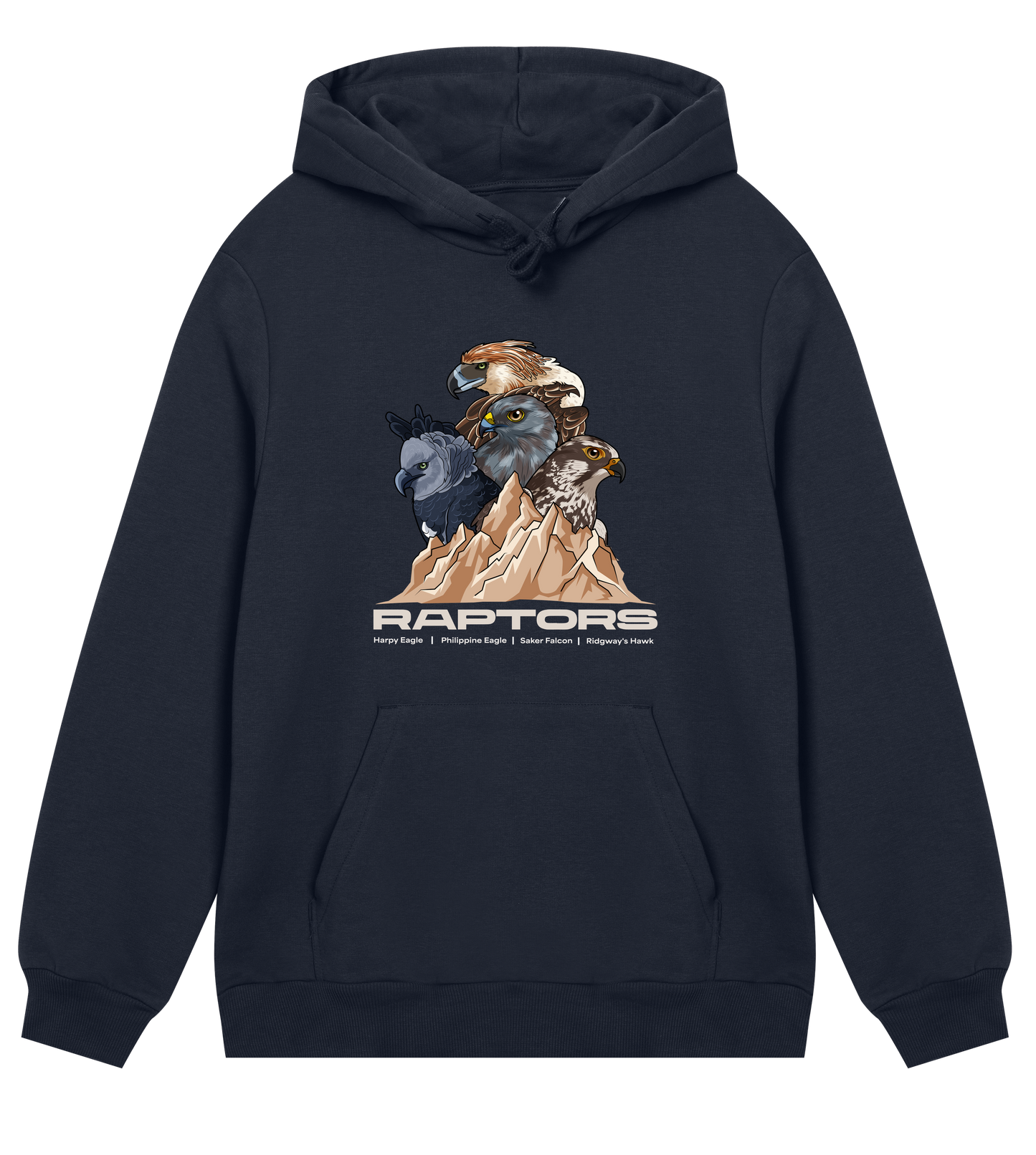 Raptors - Organic Men's Hoodie - Beakwings