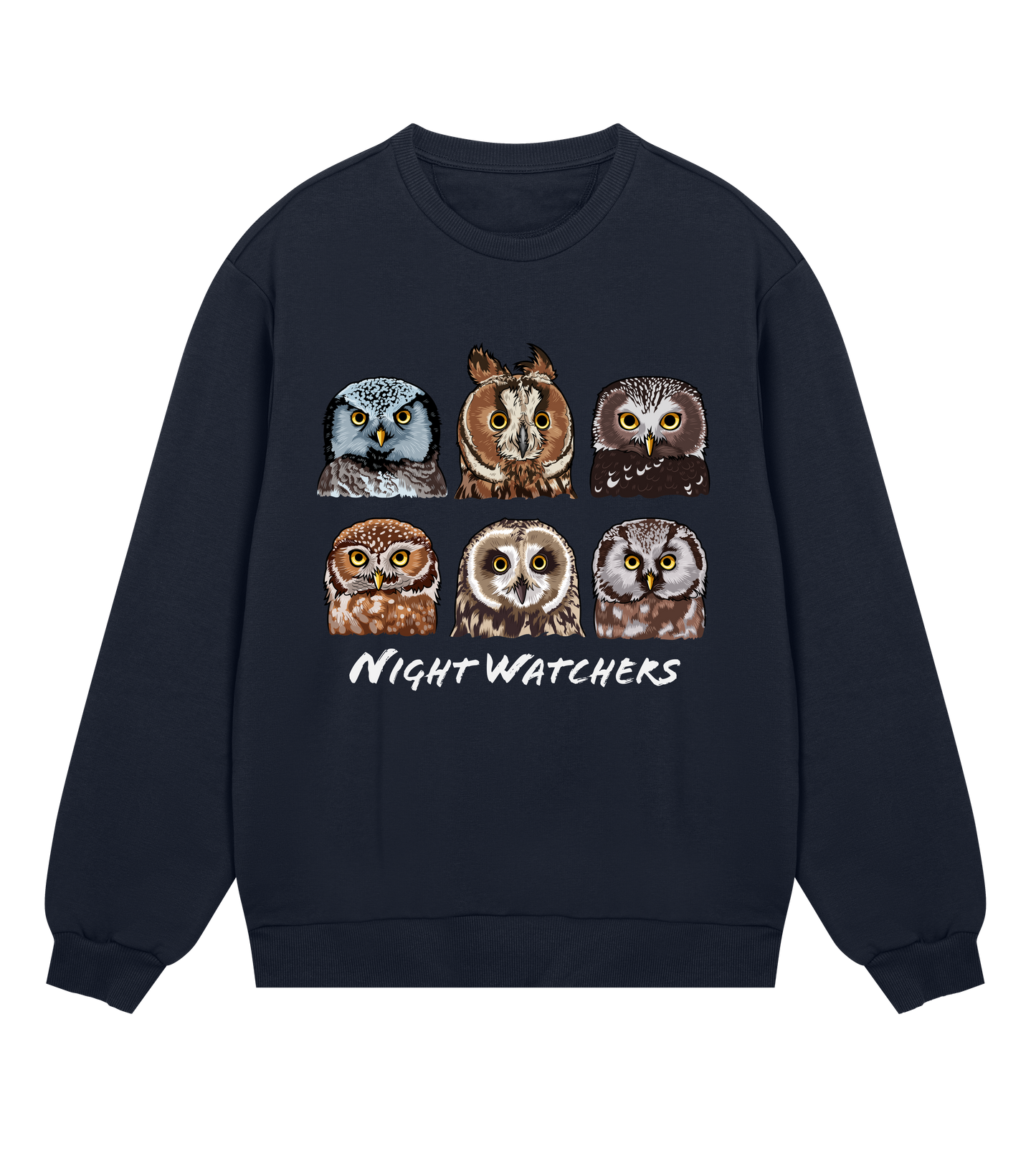 Night Watchers - Organic Regular Men's Sweatshirt - Beakwings