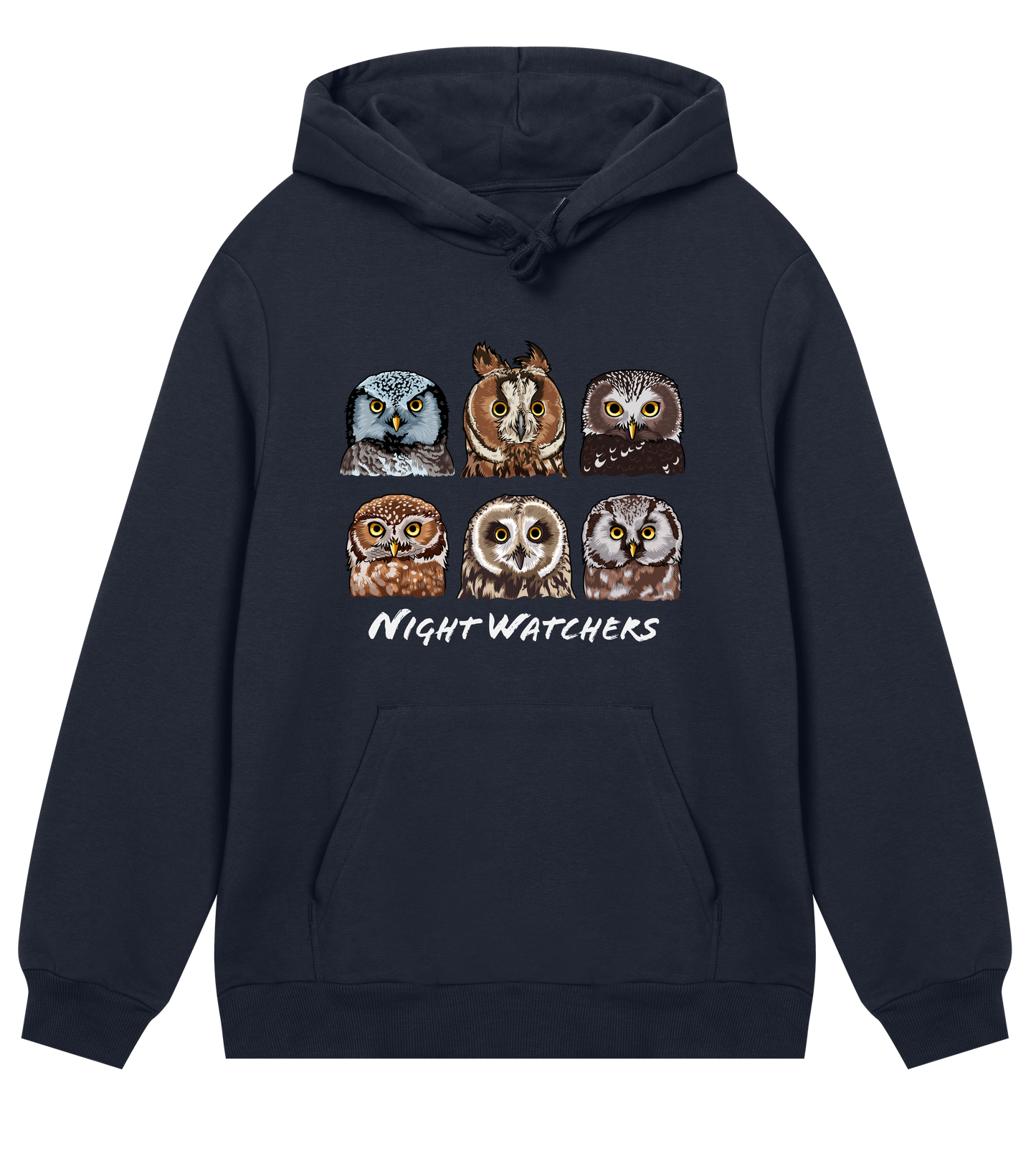 Night Watchers - Organic Regular Men's Hoodie - Beakwings