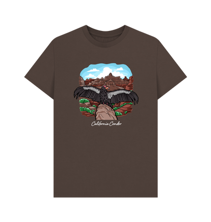 Chocolate Printed T-shirt Front