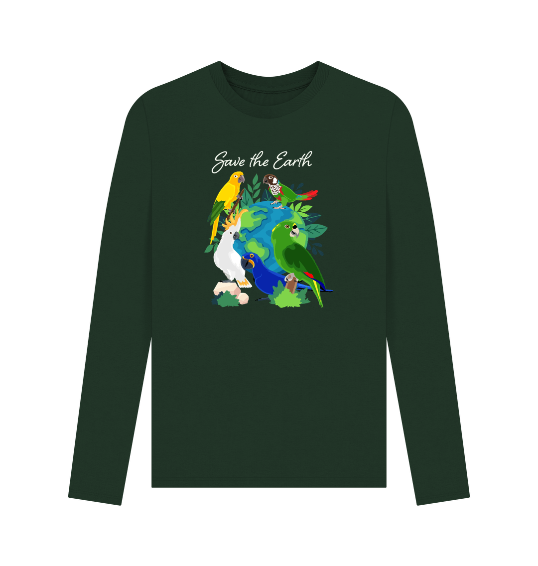 Evergreen Printed Long Sleeve T Shirt