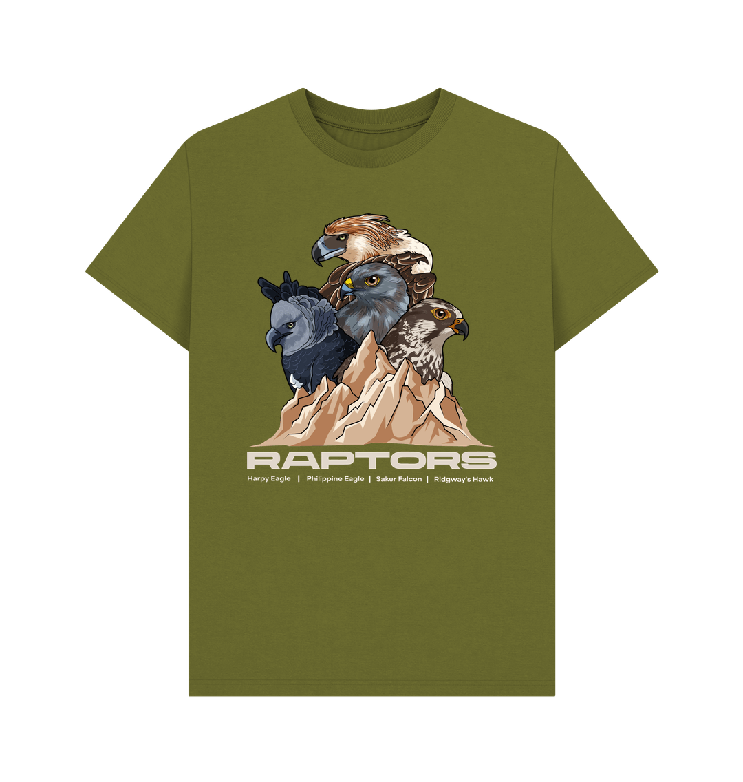 Moss Green Printed T-shirt