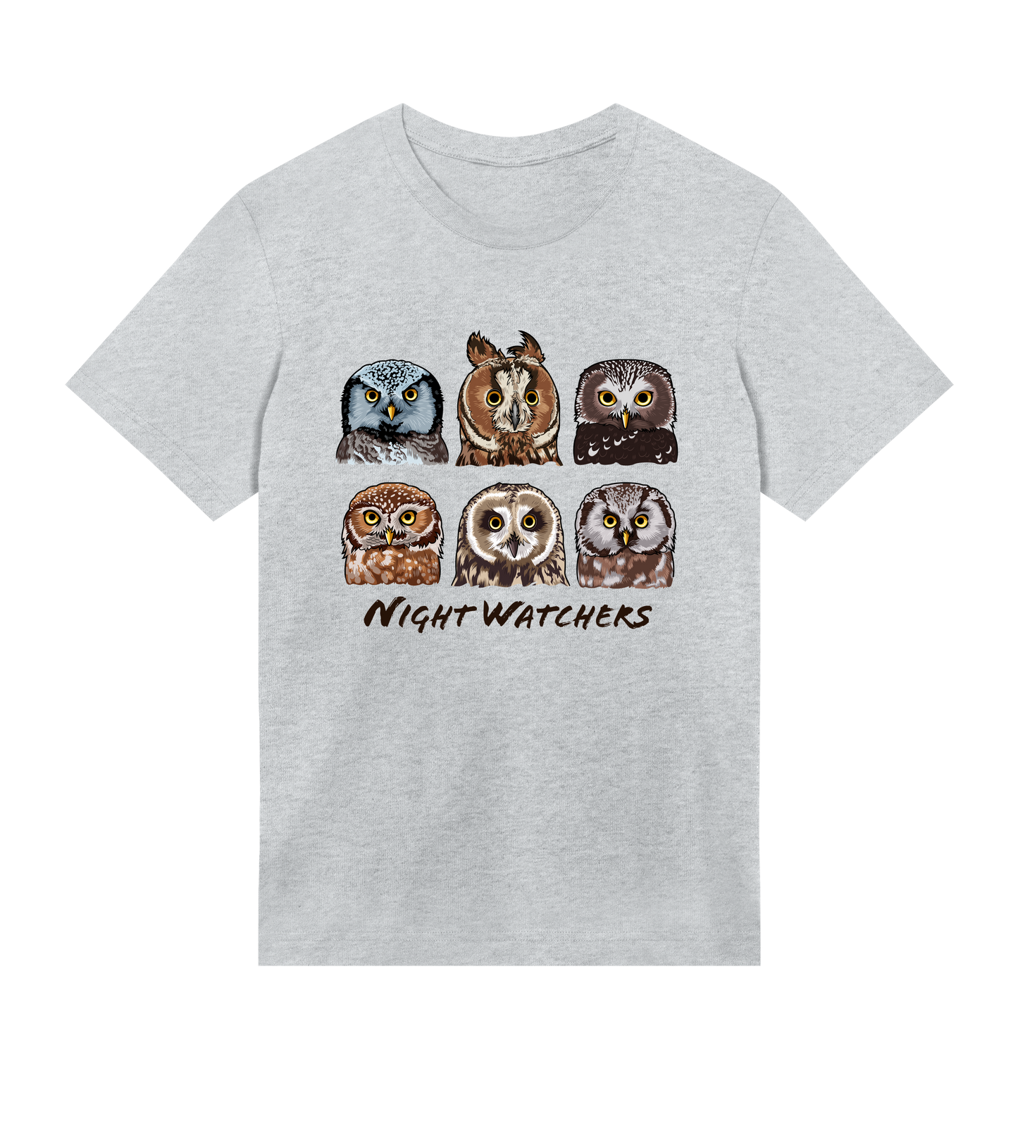 Night Watchers - Organic Cotton Regular Men's T-shirt - Beakwings