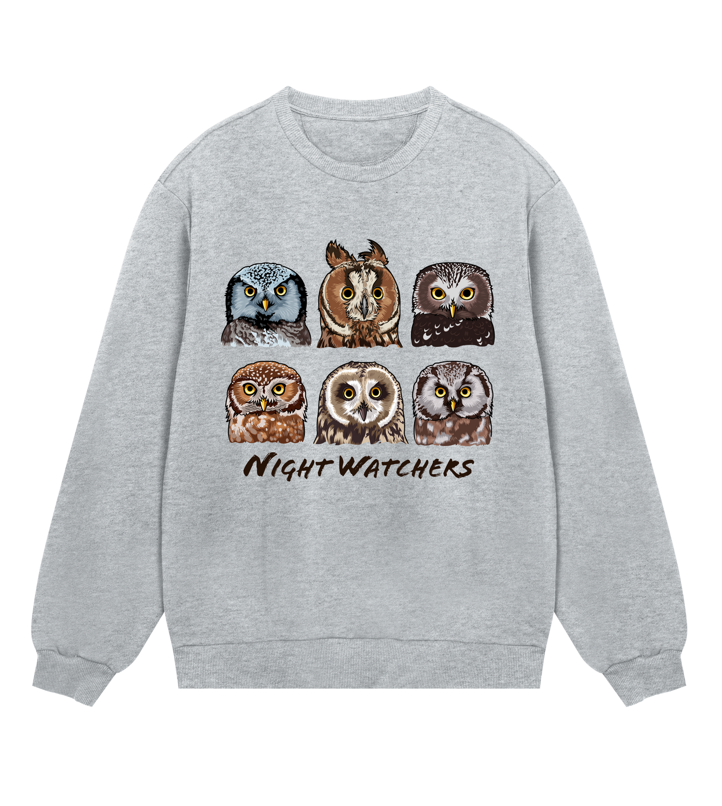 Night Watchers - Organic Regular Men's Sweatshirt - Beakwings