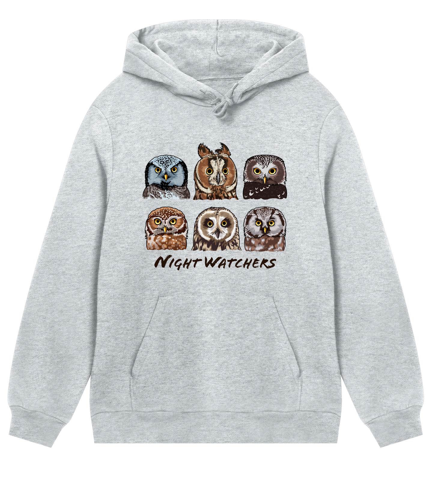 Night Watchers - Organic Regular Men's Hoodie - Beakwings