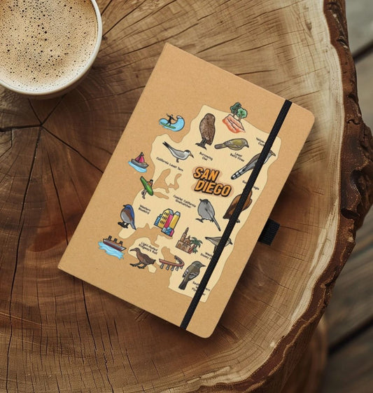 SoCal Wings - Kraft paper notebook