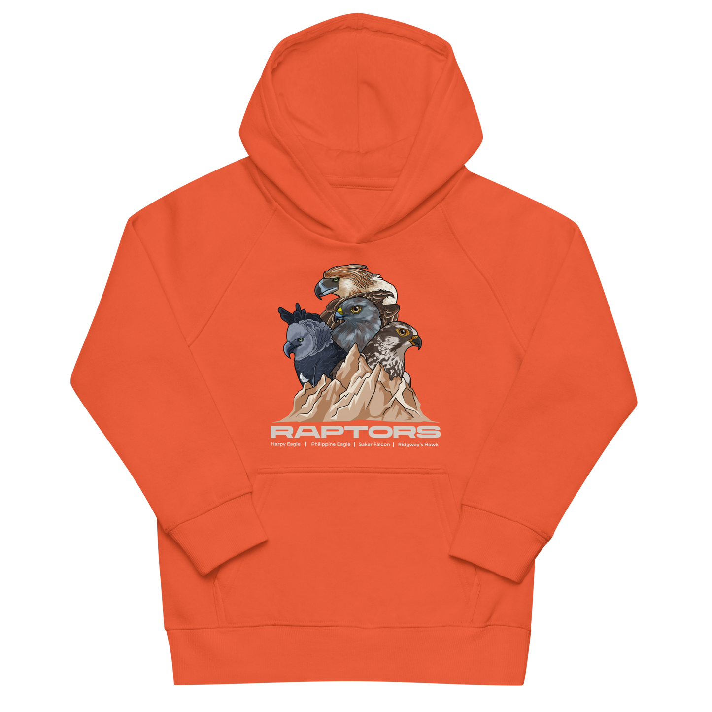 Raptors - Kids Organic Cotton Hoodie