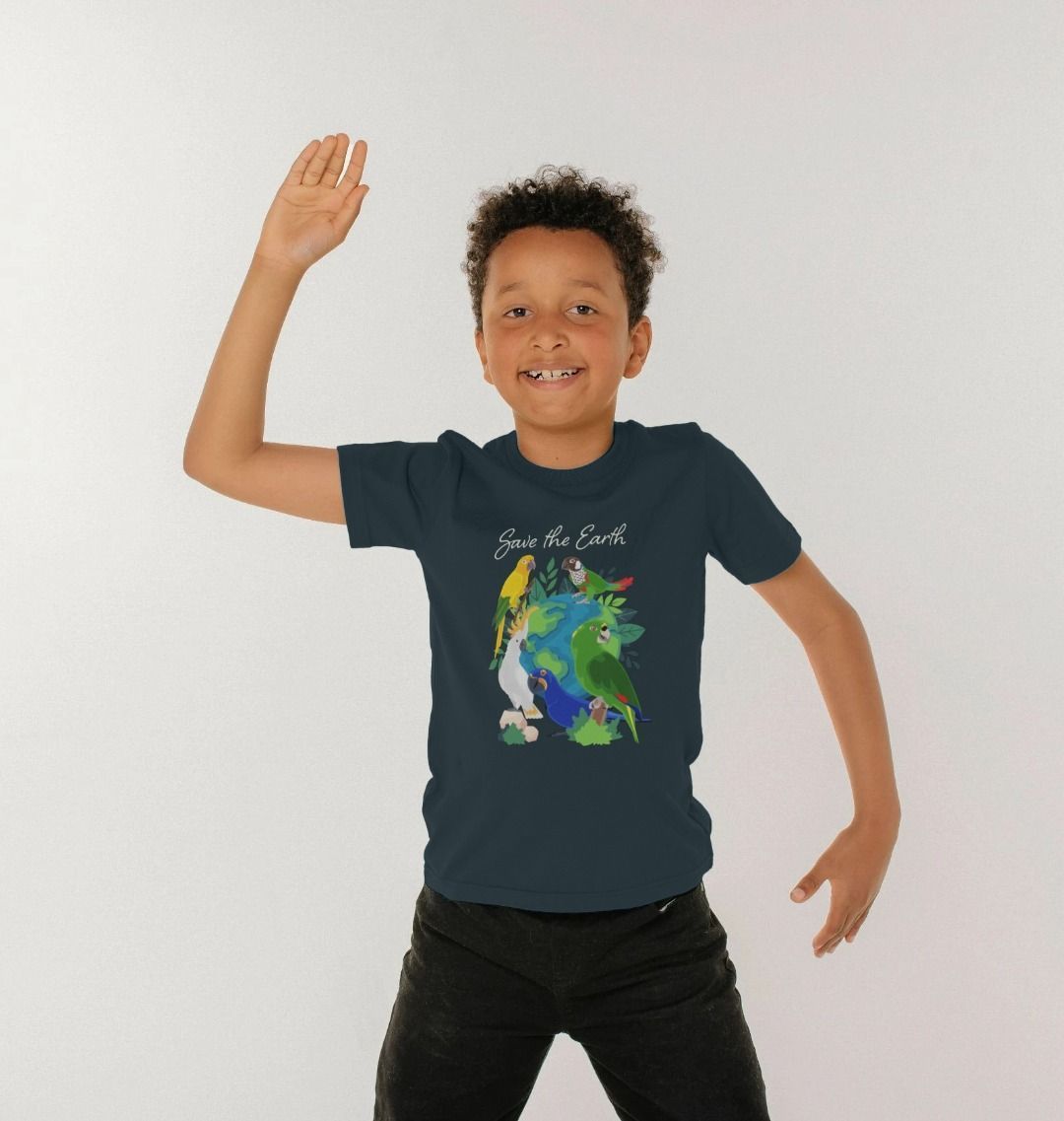 Earth Day - Organic Cotton Kids T-shirt