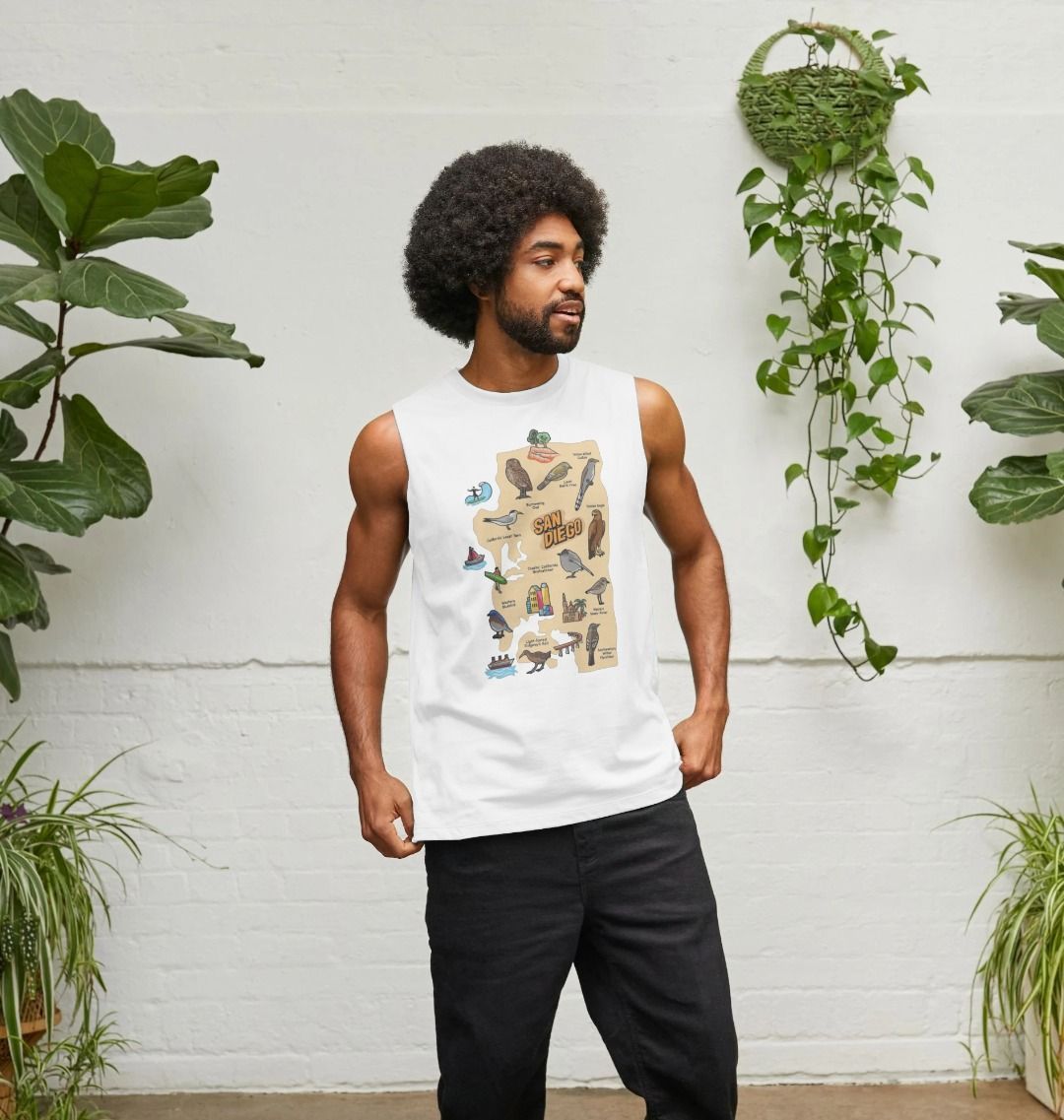 SoCal Wings -  Organic Cotton Men's Tank top