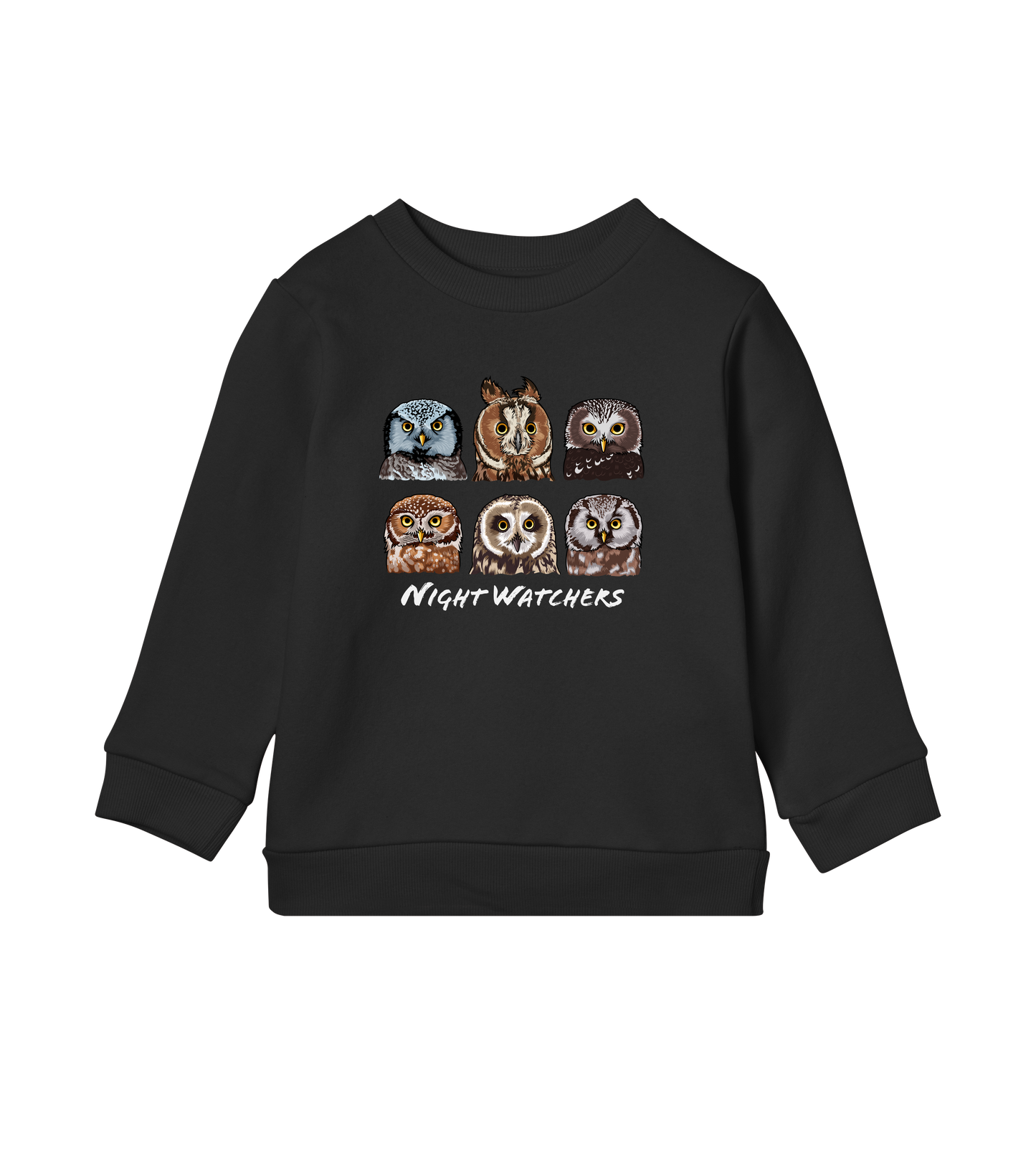 Night Watchers - Organic Regular Kids Sweatshirt - Beakwings