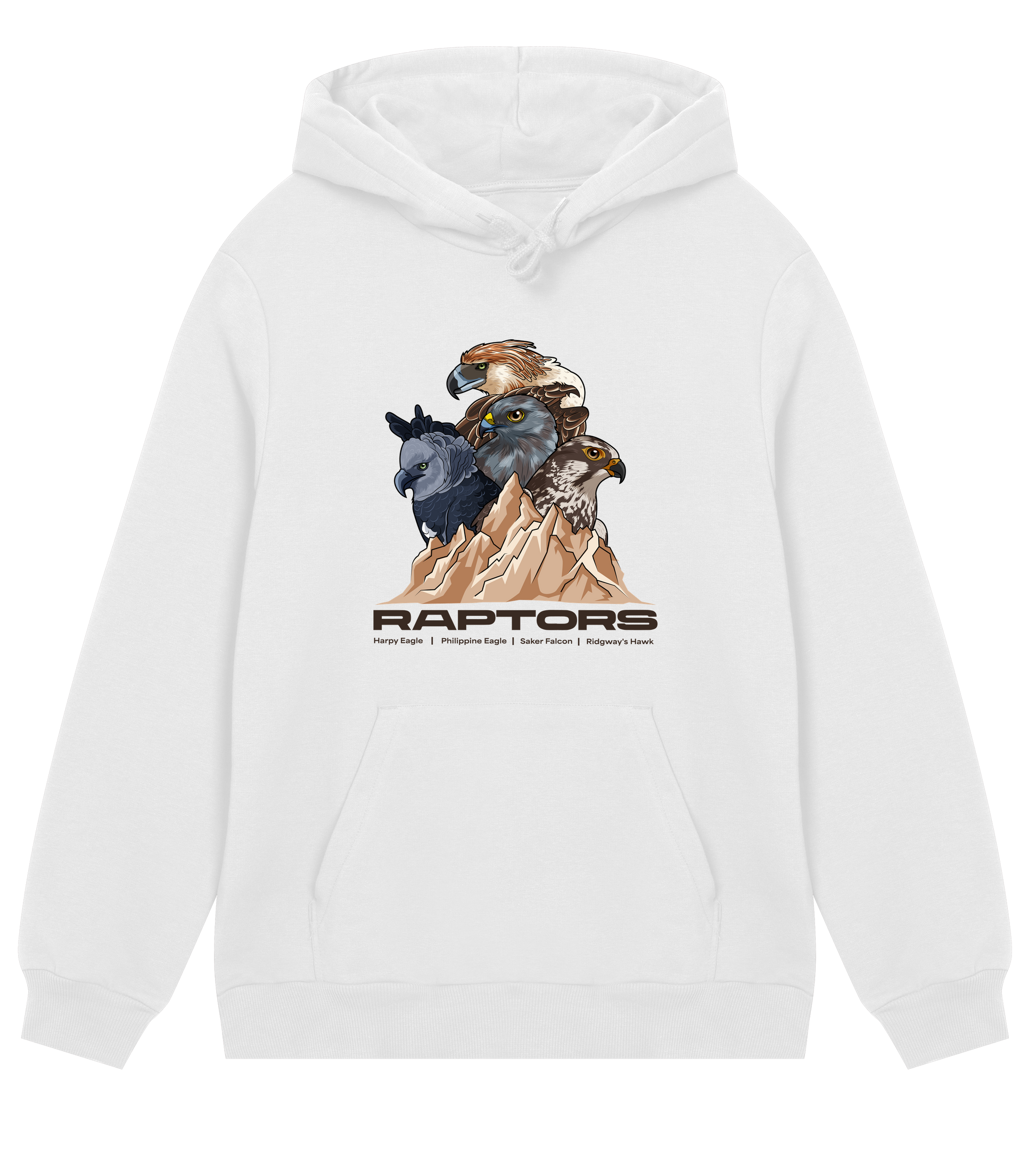 Raptors - Organic Men's Hoodie - Beakwings