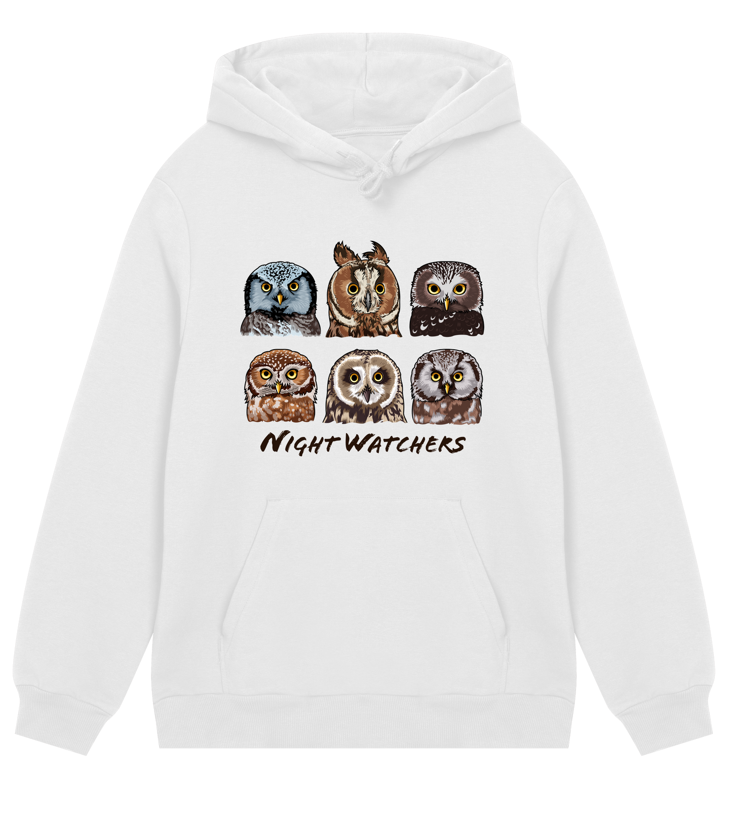 Night Watchers - Organic Regular Men's Hoodie - Beakwings