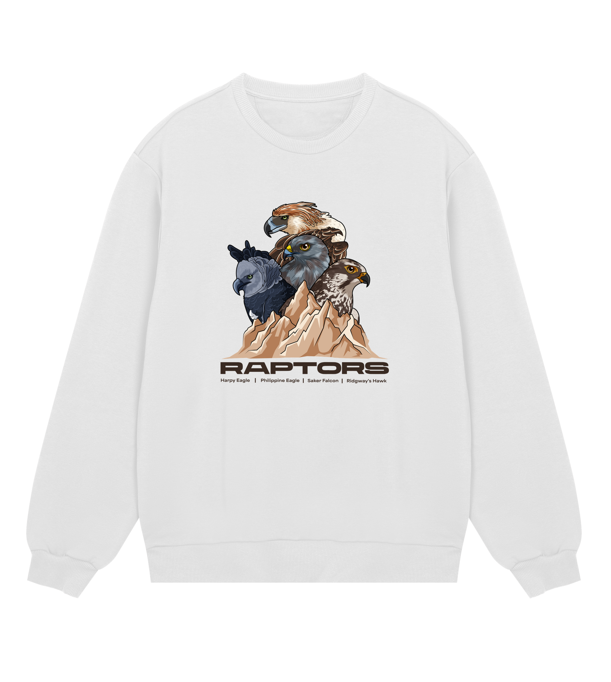 Raptors - Organic Men's Sweatshirt - Beakwings