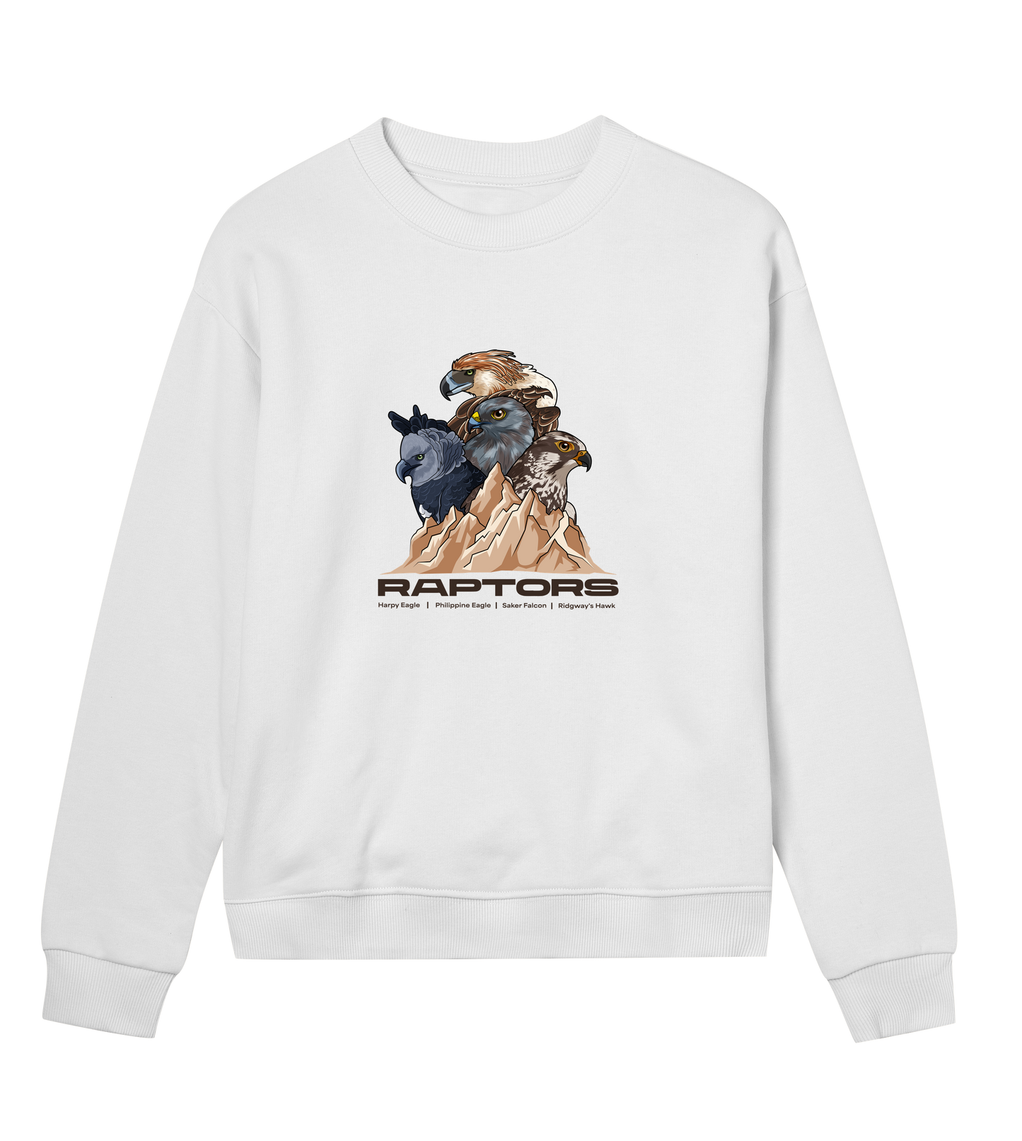 Raptors - Organic Women's Sweatshirt - Beakwings